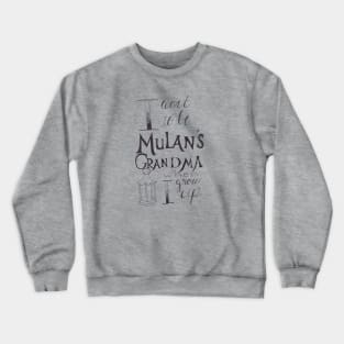 Grown up Goals Crewneck Sweatshirt